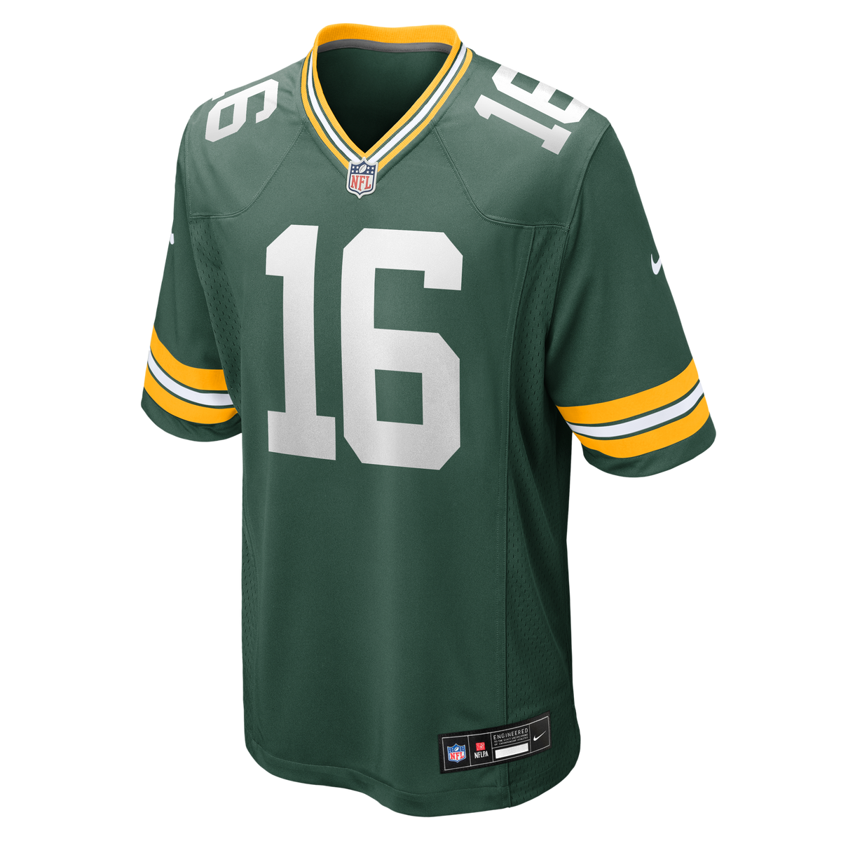 Men's Green Bay Packers Bo Melton Green Team Jersey
