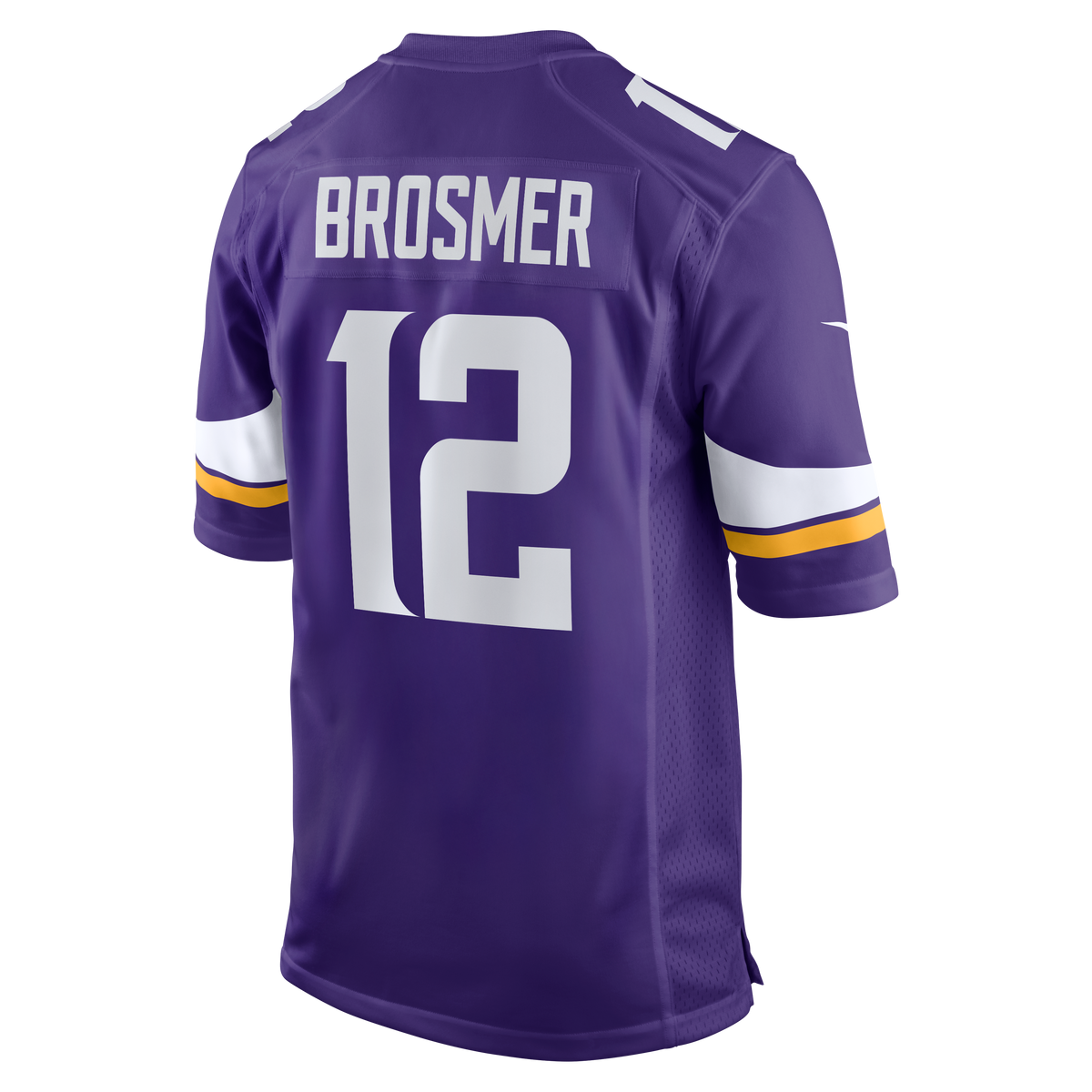 Men's Minnesota Vikings Max Brosmer Purple Team Jersey