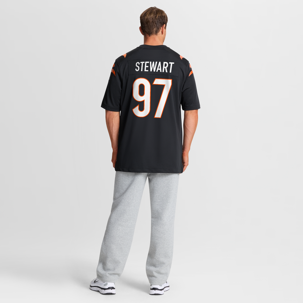 Men's Cincinnati Bengals Shemar Stewart Black Team Jersey