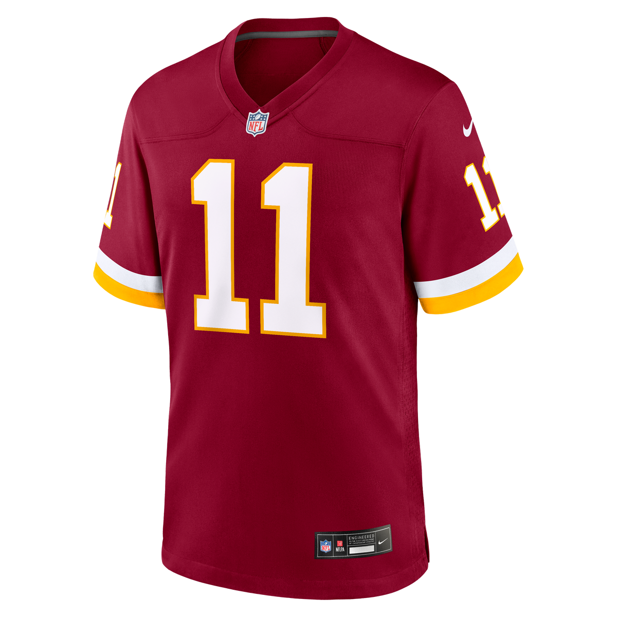 Men's Washington Commanders Luke McCaffrey White Game Super Bowl Era Jersey