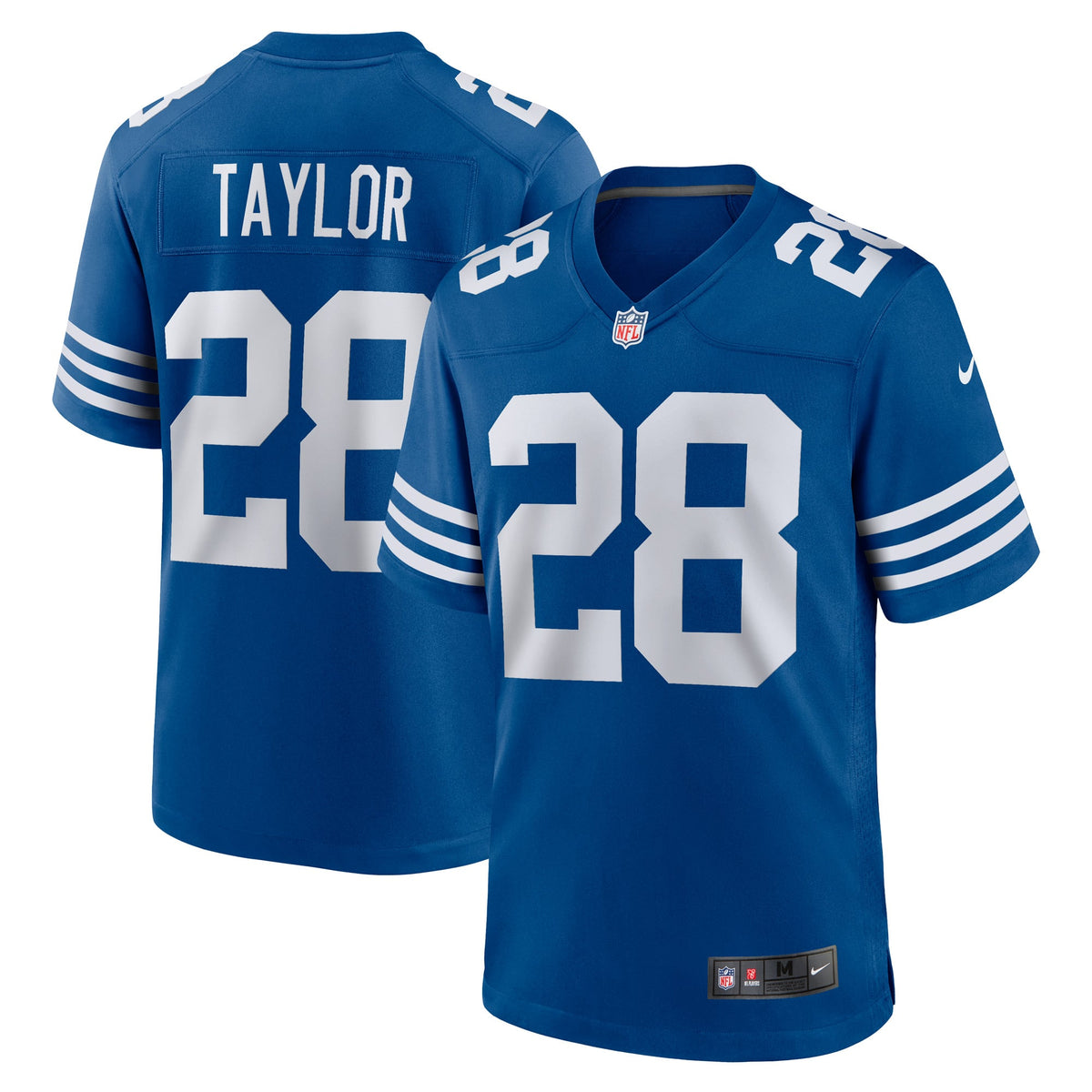 Men's Indianapolis Colts Jonathan Taylor Royal Game Player Jersey