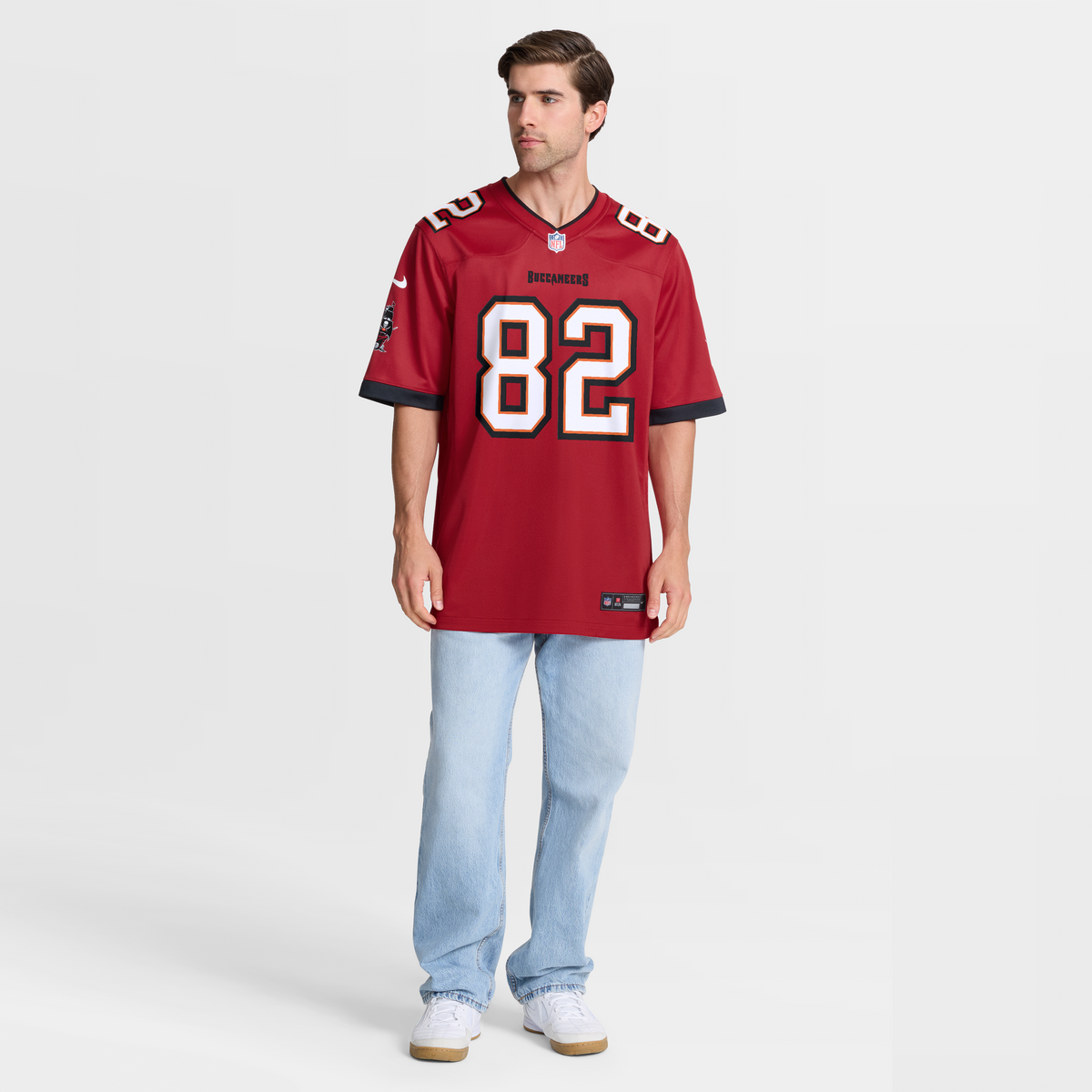 Men's Tampa Bay Buccaneers Devin Culp Red Jersey