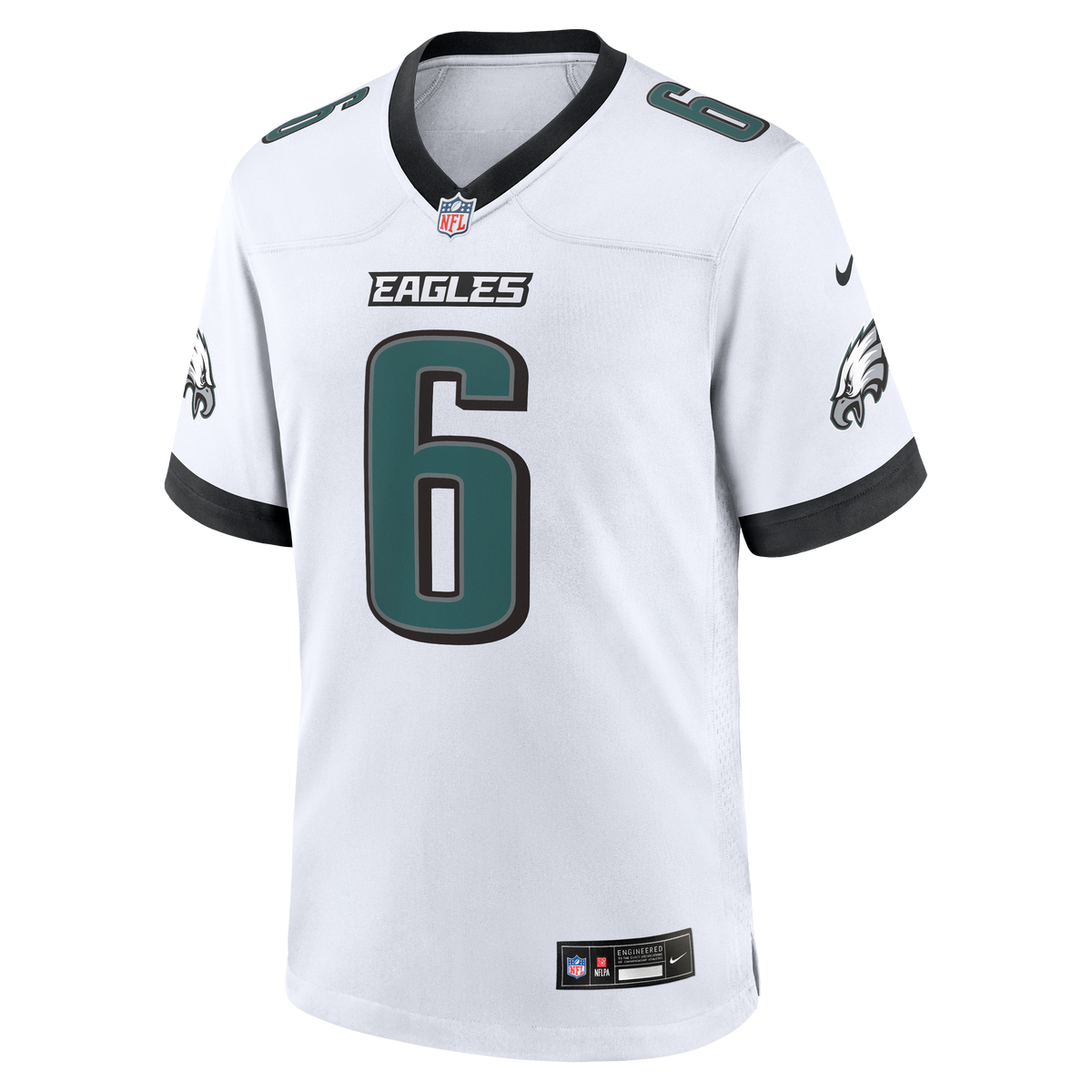 Men's Philadelphia Eagles DeVonta Smith White Jersey