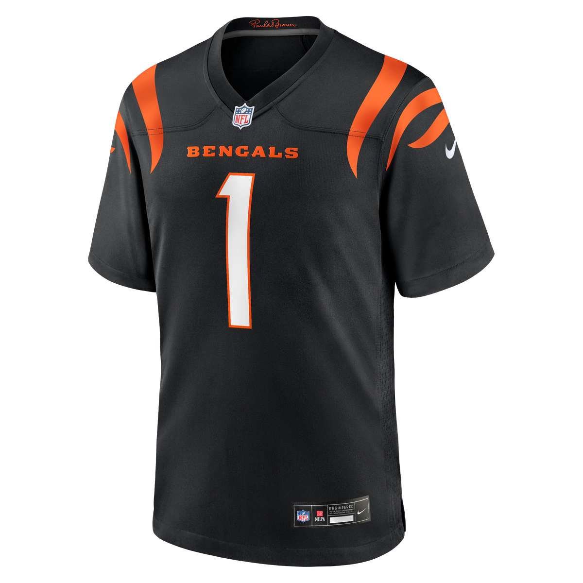 Men's Cincinnati Bengals Ja'Marr Chase Black Jersey