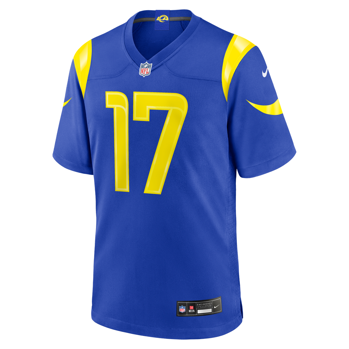 Men's Los Angeles Rams Davante Adams Royal Team Game Player Jersey