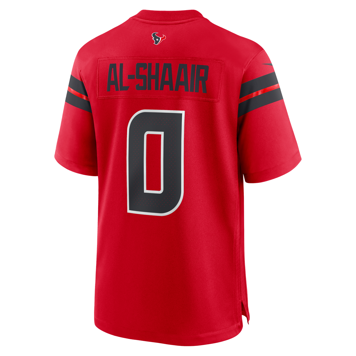 Men's Houston Texans Azeez Al Shaair Red Alternate Jersey