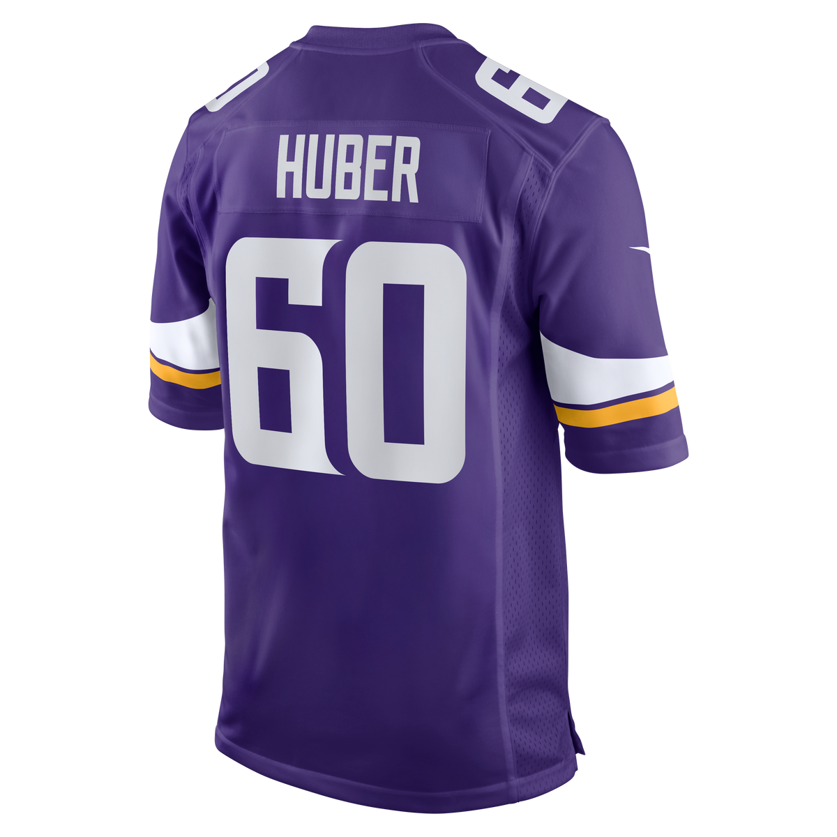 Men's Minnesota Vikings Joe Huber Purple Team Jersey