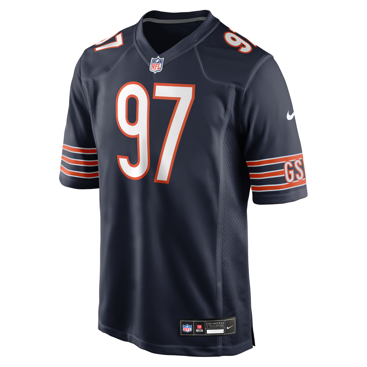 Men's Chicago Bears James Lynch Navy Team Jersey