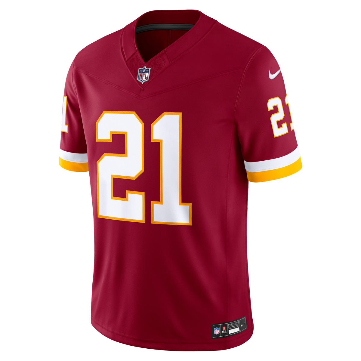 Men's Washington Commanders Sean Taylor White Stitched Retired Jersey