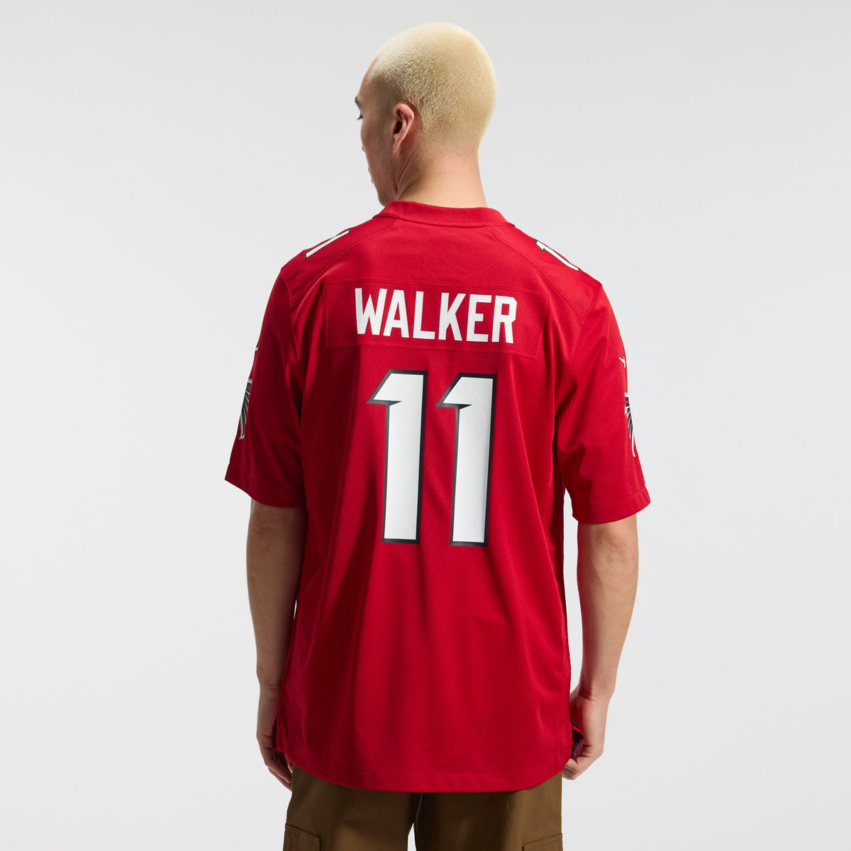 Men's Atlanta Falcons Jalon Walker White Jersey