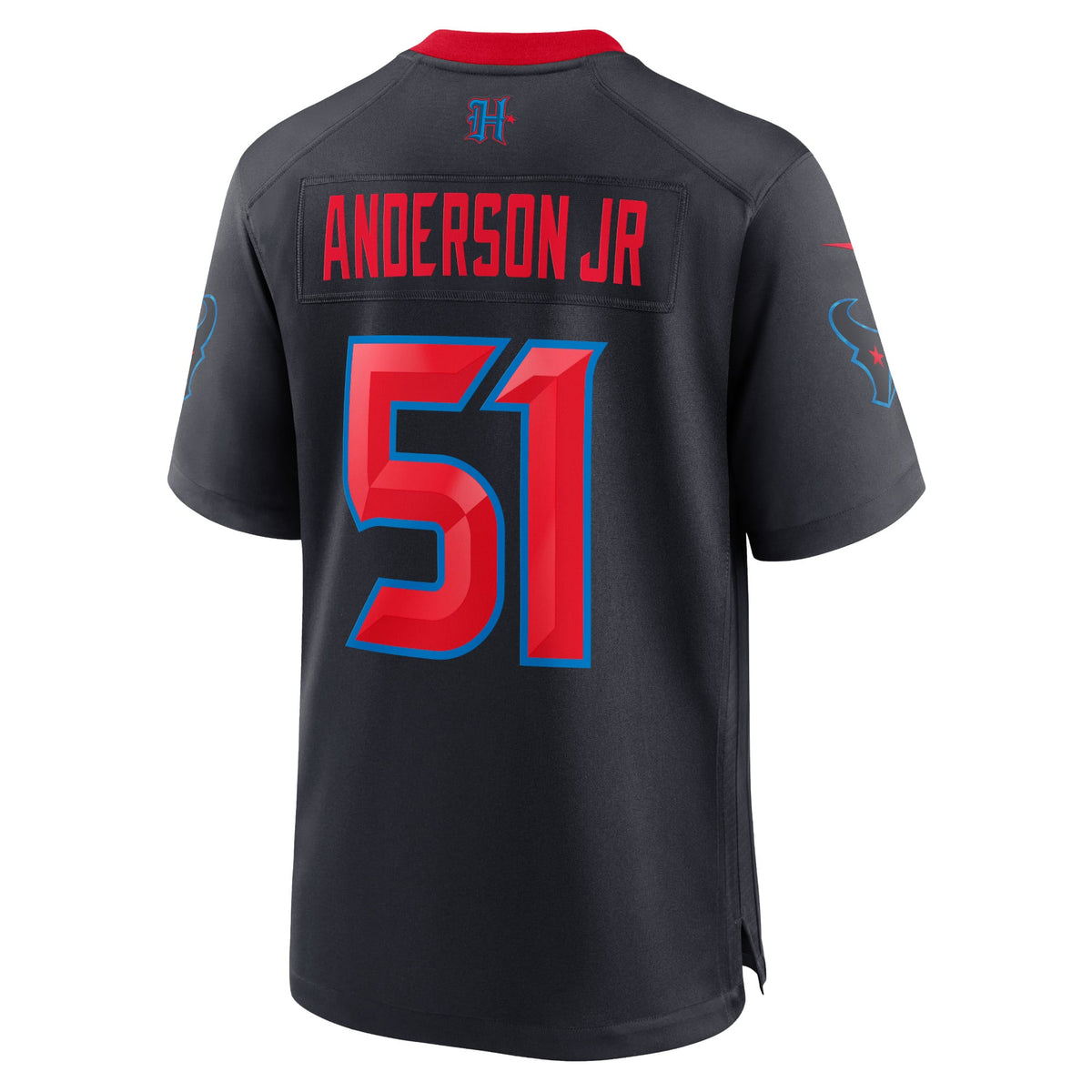 Men's Houston Texans Will Anderson Jr Navy Alternate Jersey