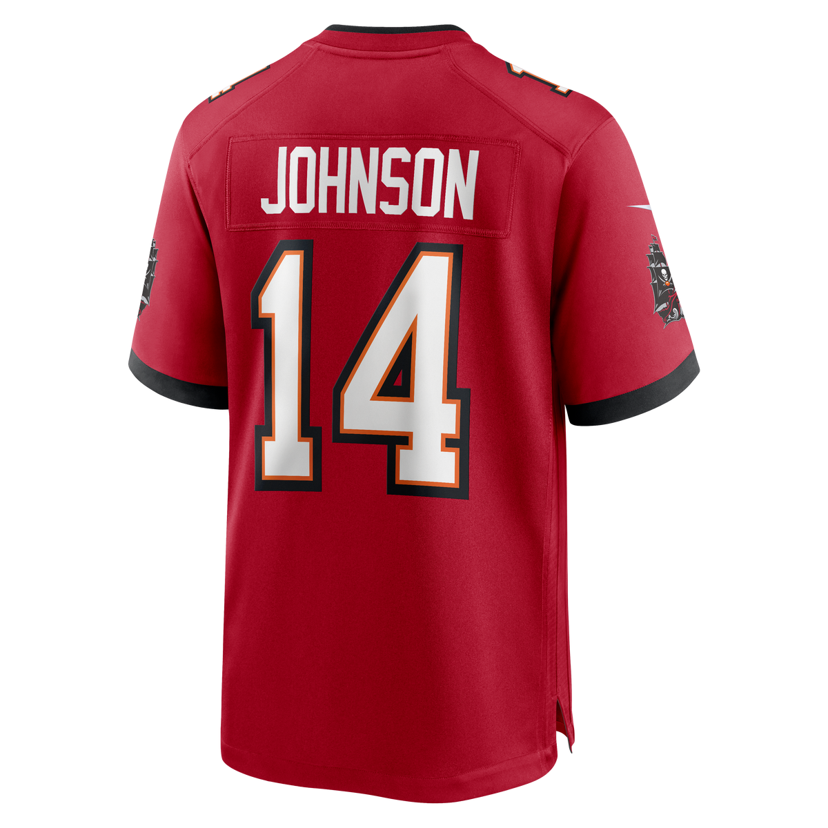 Men's Tampa Bay Buccaneers Brad Johnson Red Game Retired Player Jersey