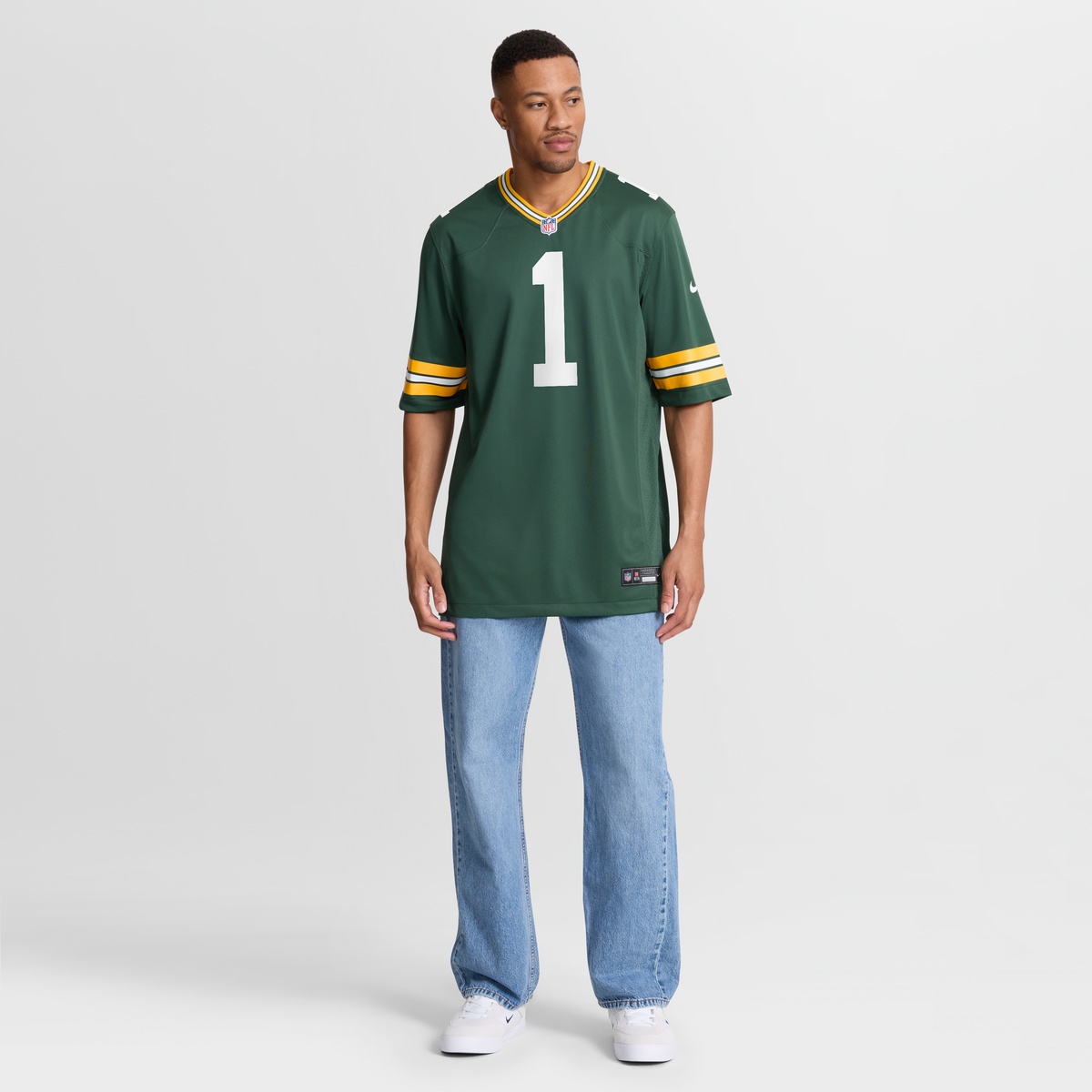 Men's Green Bay Packers Micah Parsons White Game Player Jersey