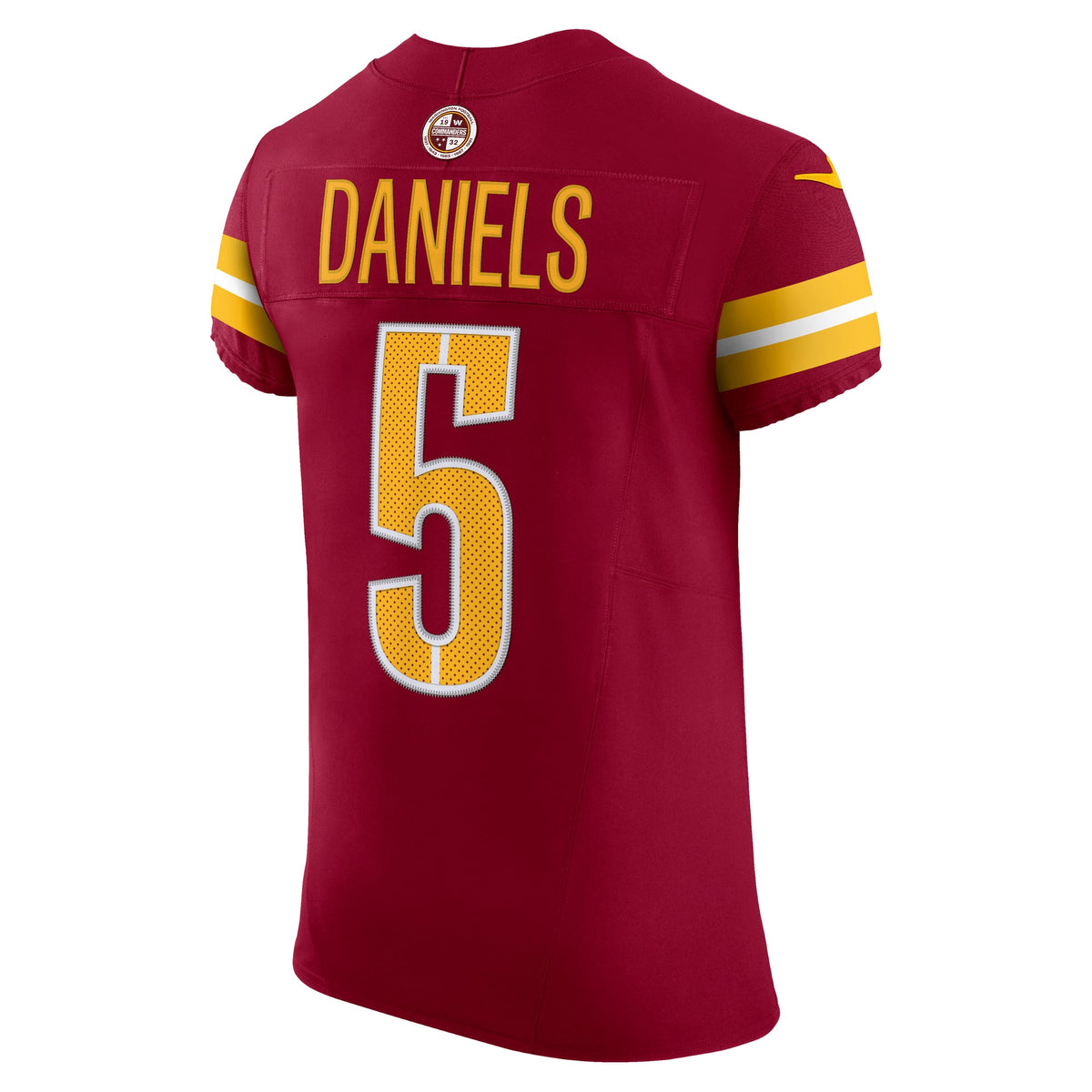 Men's Washington Commanders Jayden Daniels Burgundy Team Elite Jersey