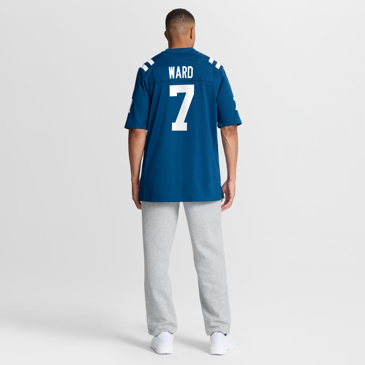 Men's Indianapolis Colts Charvarius Ward Royal Team Jersey