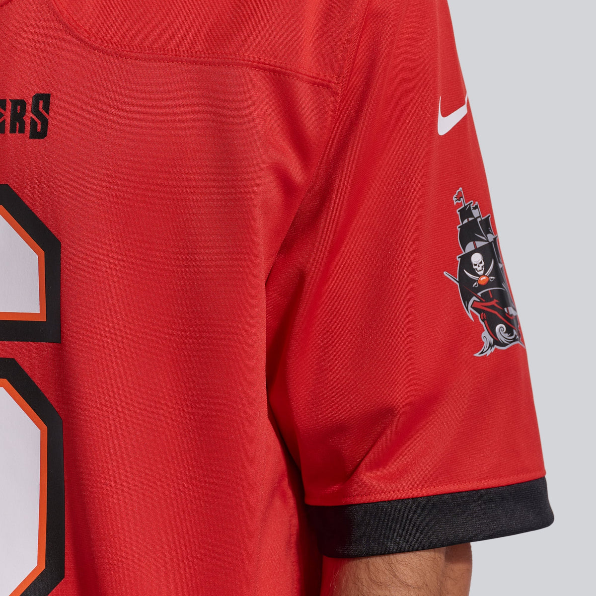 Men's Tampa Bay Buccaneers Baker Mayfield Pewter Alternate Game Player Jersey