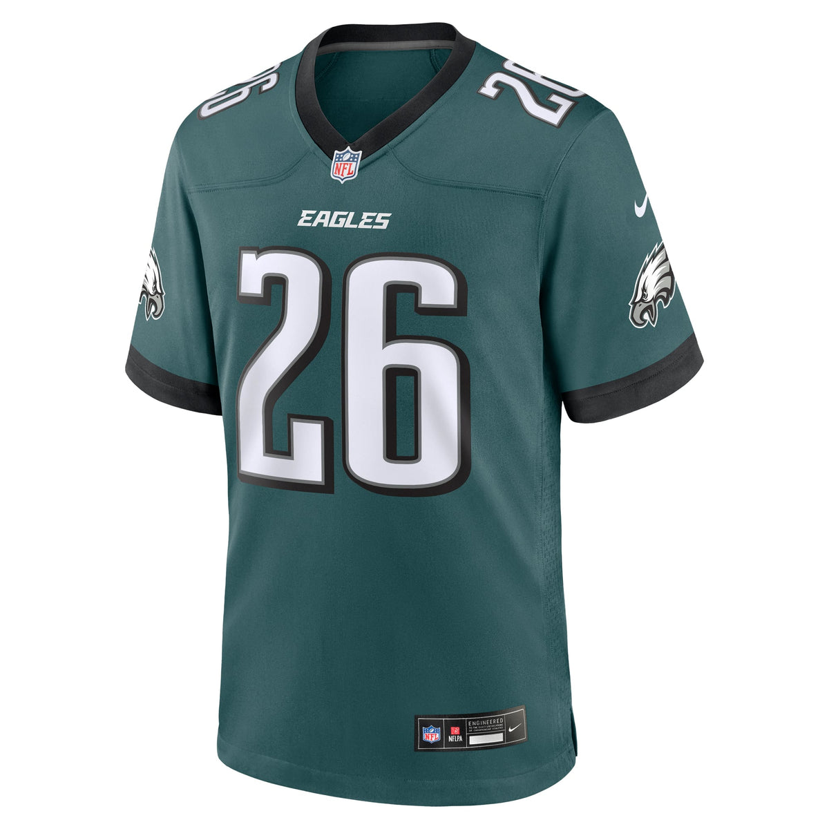 Men's Philadelphia Eagles Saquon Barkley Black Alternate Jersey