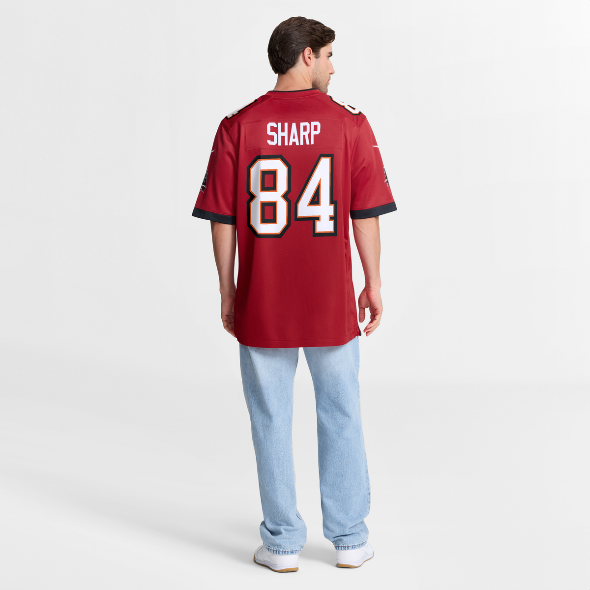 Men's Tampa Bay Buccaneers Bauer Sharp Red Team Jersey