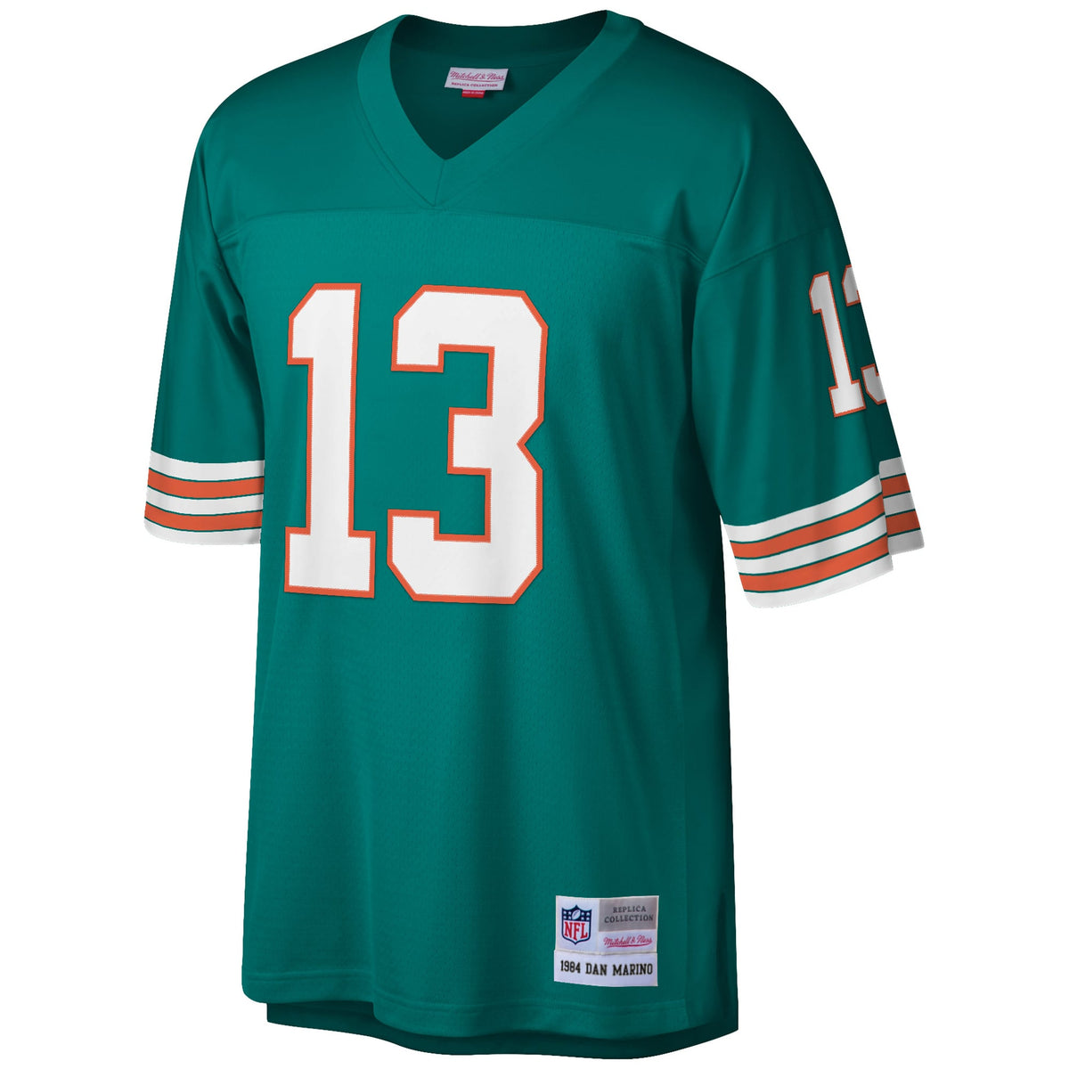 Men's Miami Dolphins Dan Marino Aqua Big & Tall 1984 Retired Player Replica Jersey
