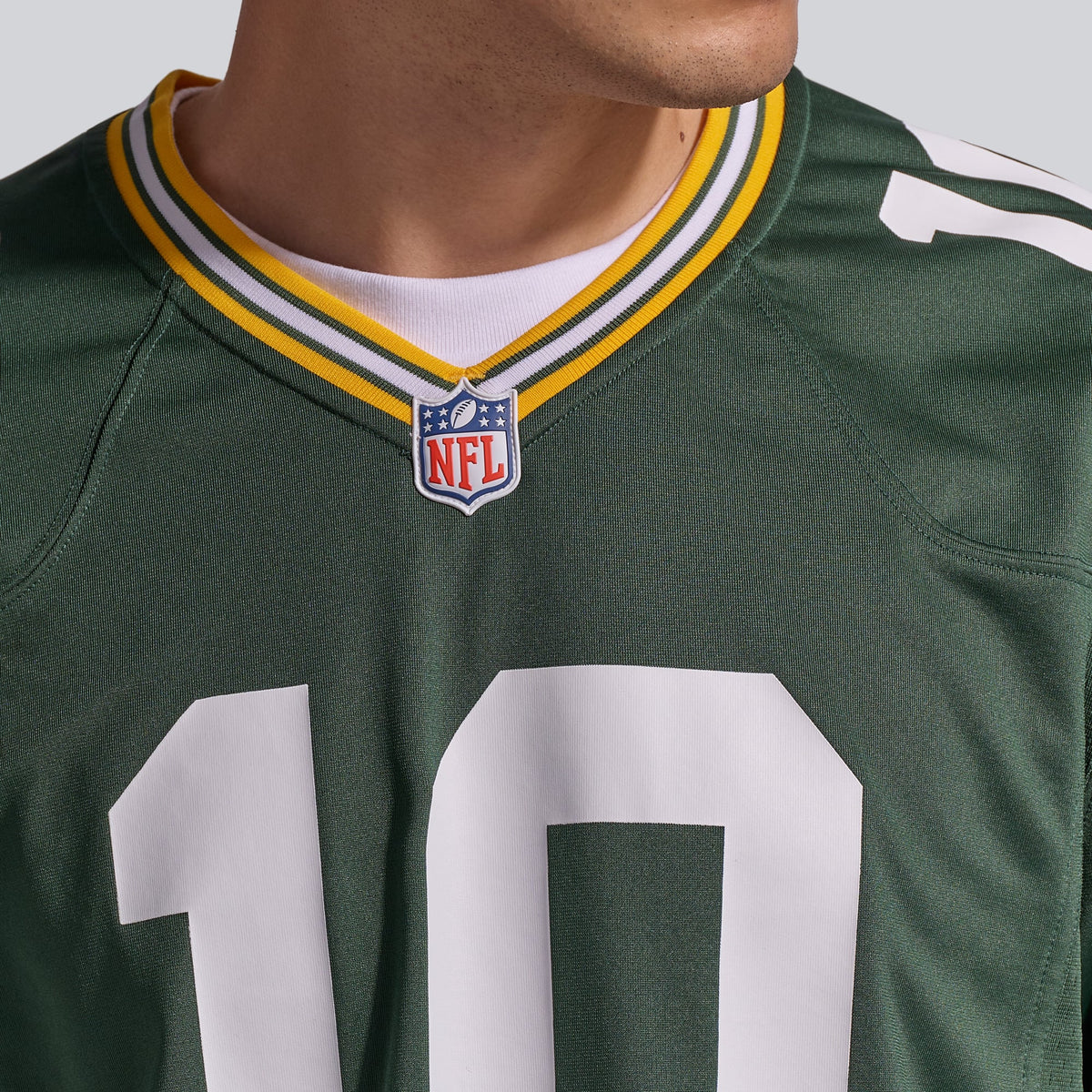 Men's Green Bay Packers Love White Jersey