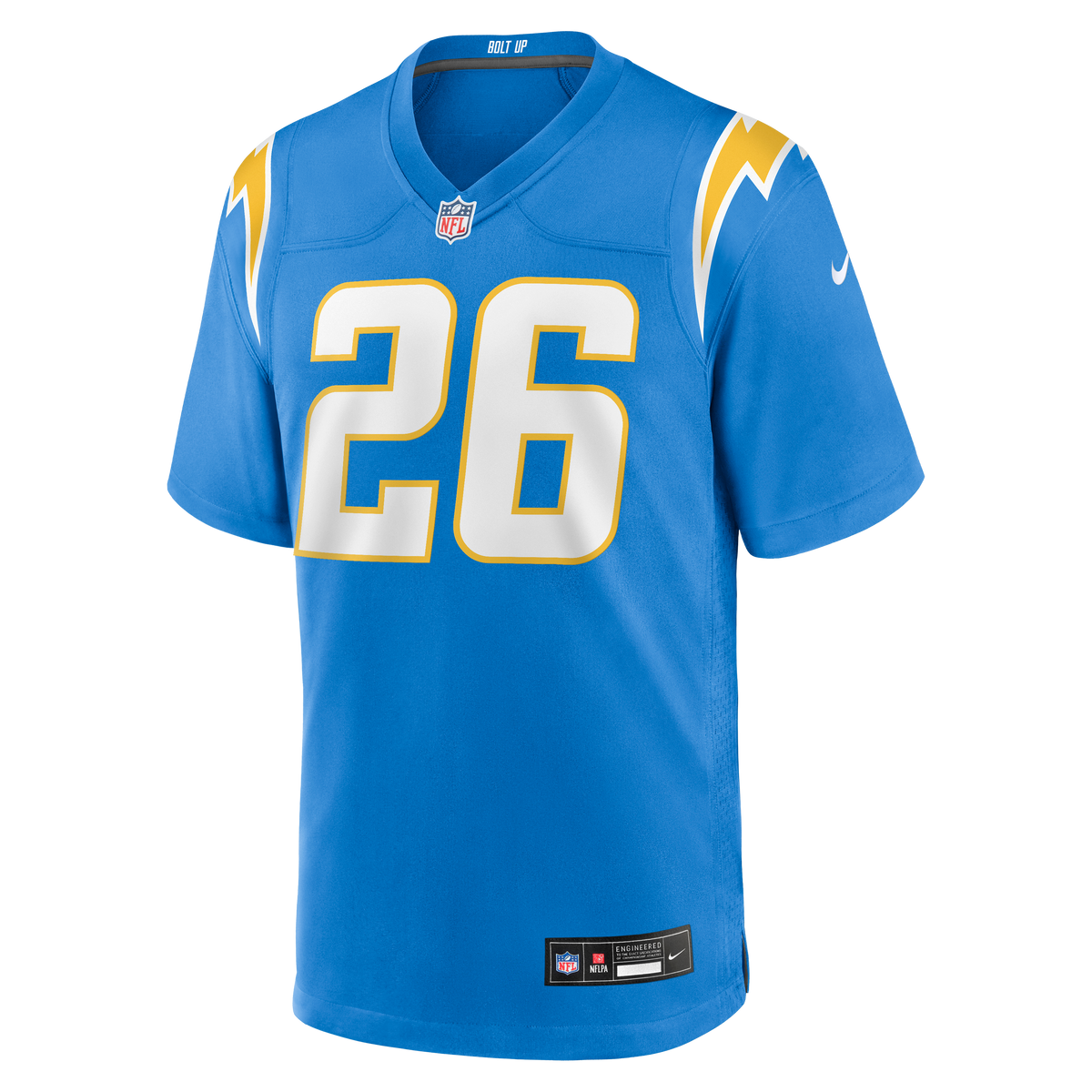 Men's Los Angeles Chargers Donte Jackson Powder Blue Team Jersey