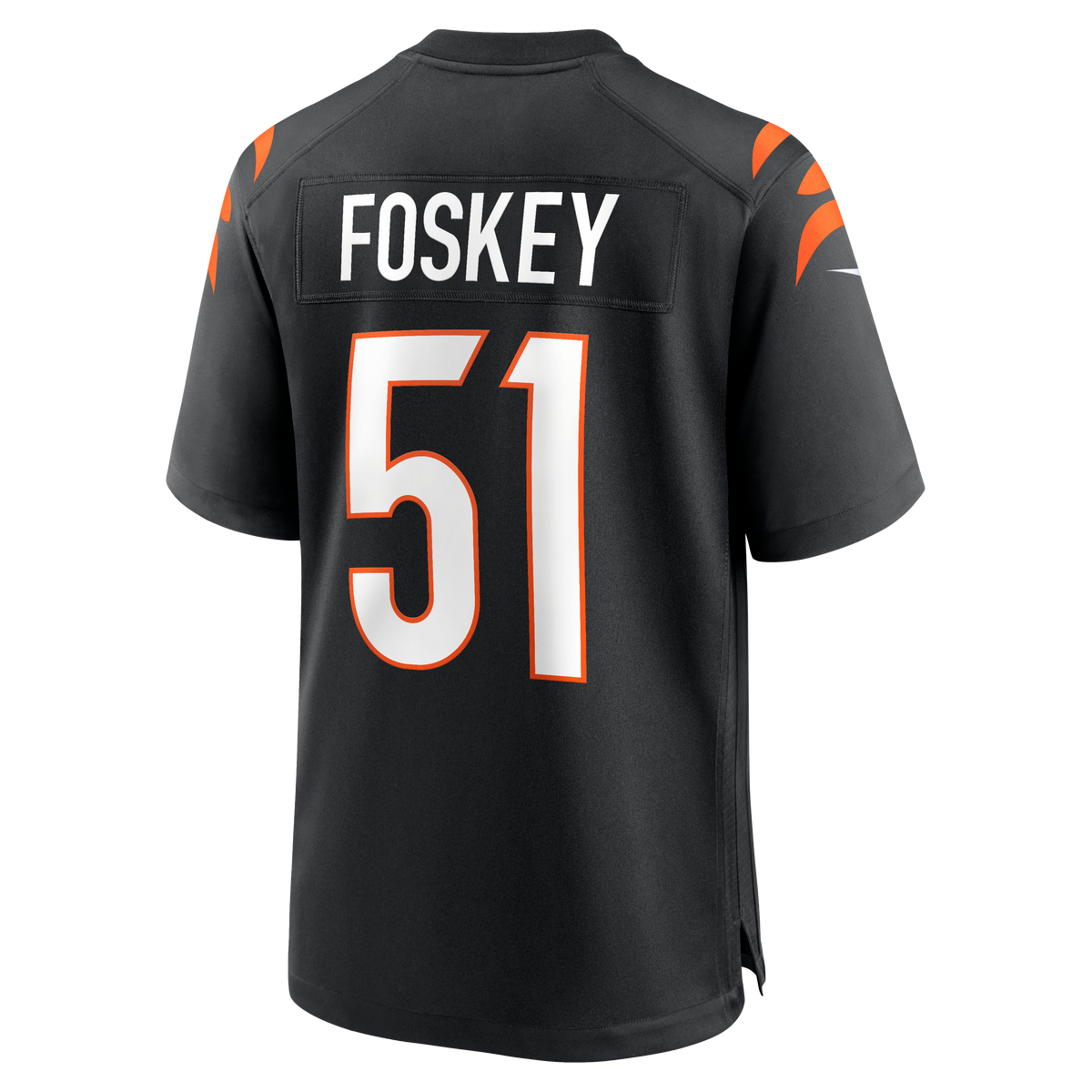 Men's Cincinnati Bengals Isaiah Foskey Black Team Jersey