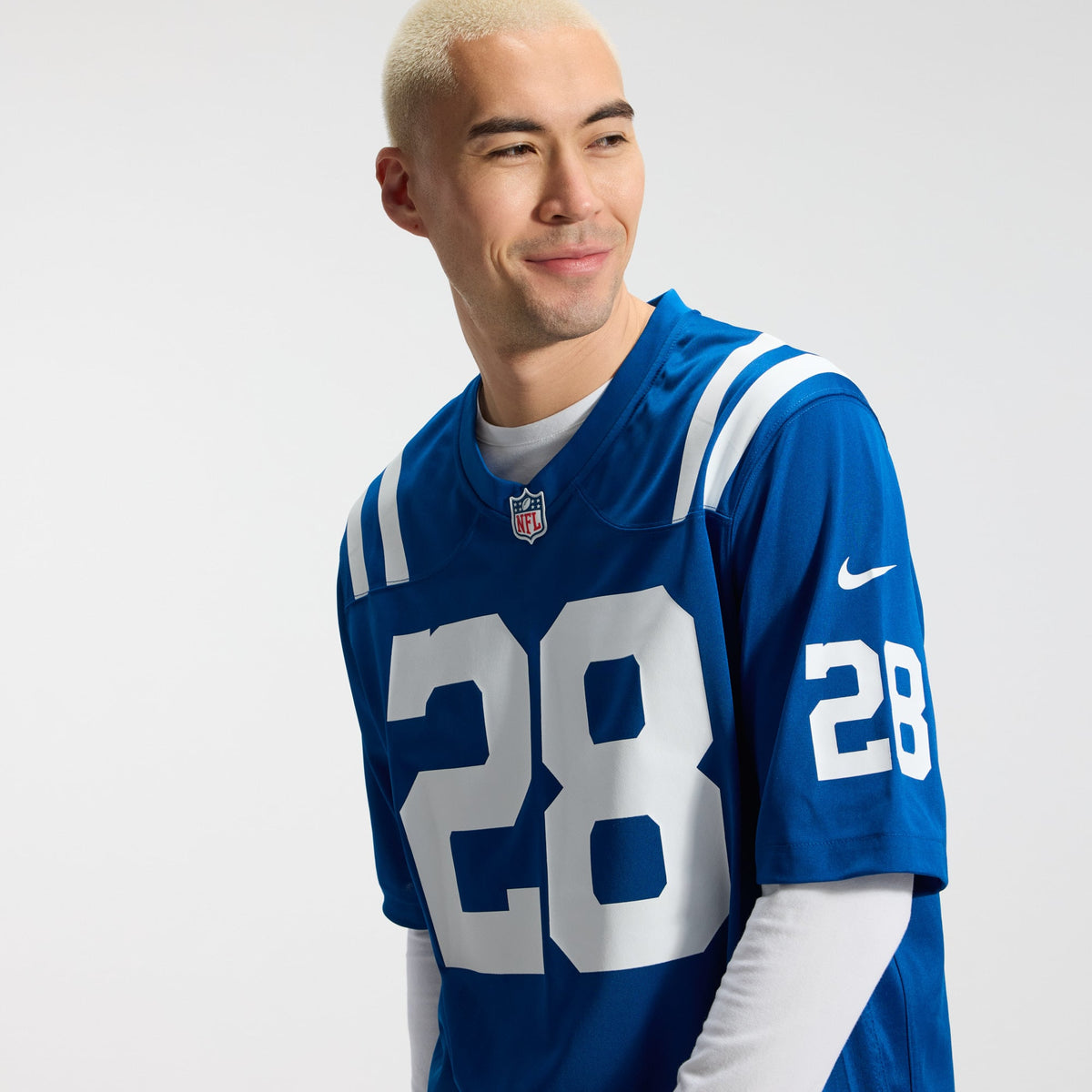 Men's Indianapolis Colts Jonathan Taylor Royal Player Jersey