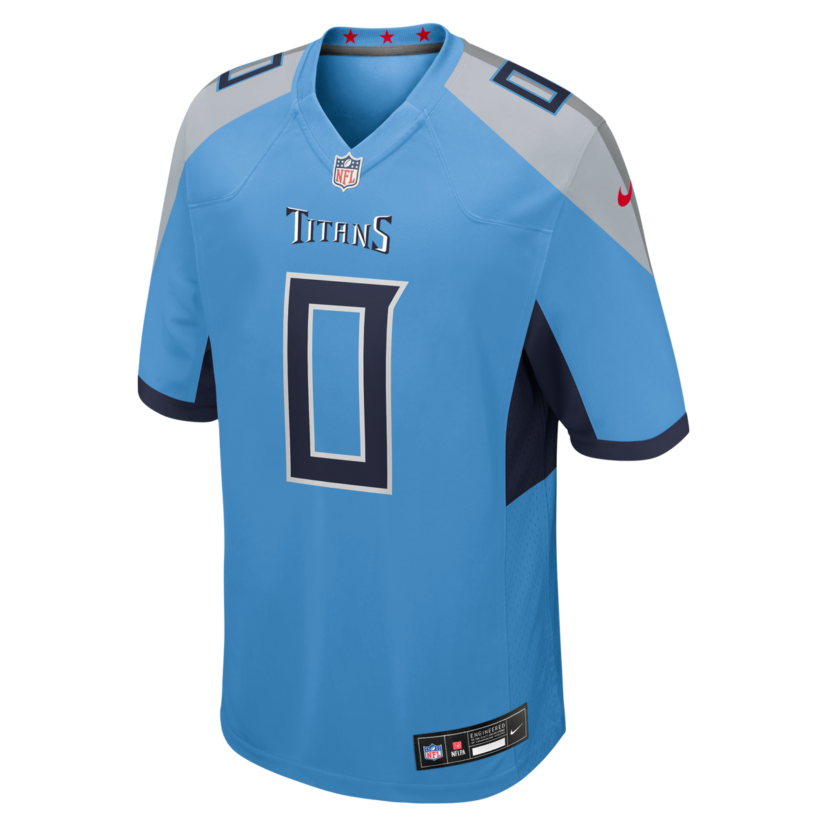 Men's Tennessee Titans Calvin Ridley Navy Game Player Jersey