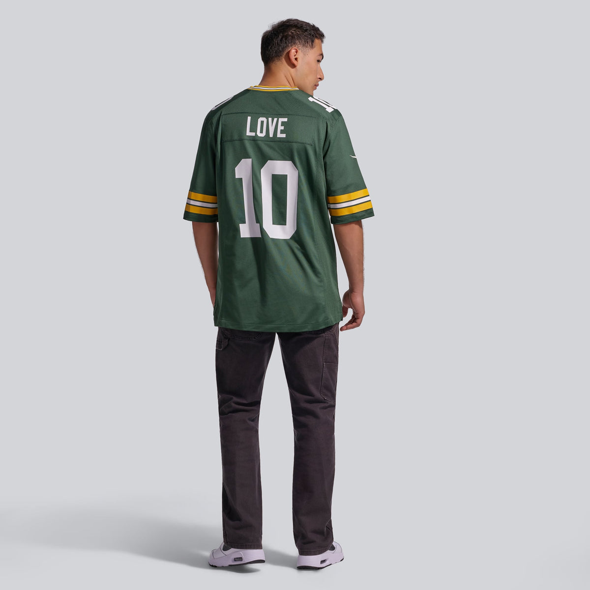 Men's Green Bay Packers Love White Jersey