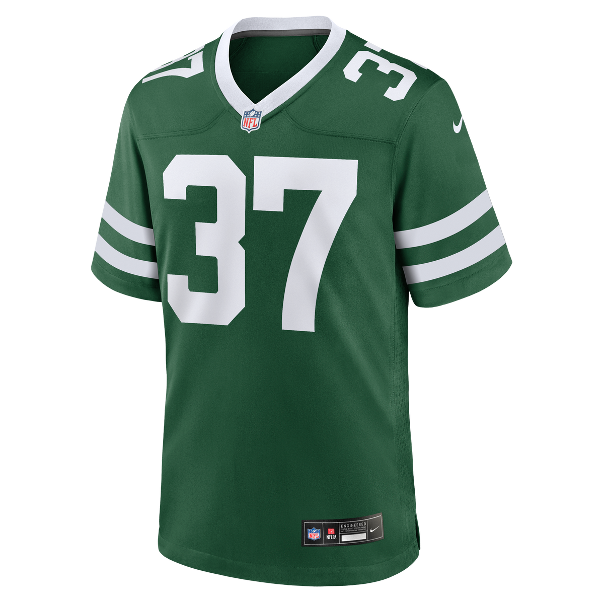 Men's New York Jets Qwan'tez Stiggers Legacy Green Team Jersey