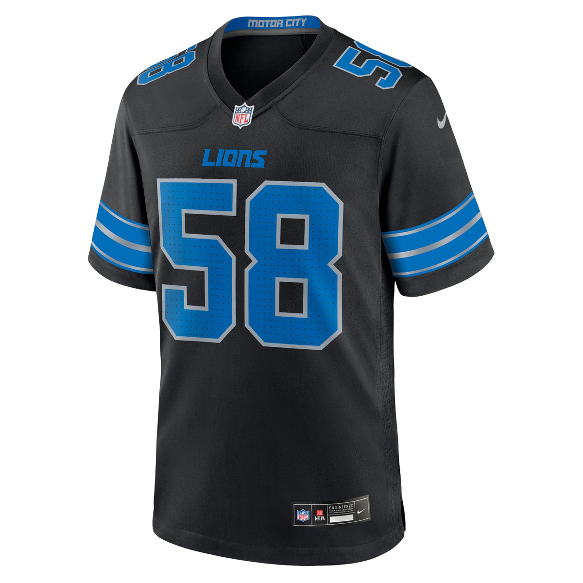 Men's Detroit Lions Penei Sewell White Jersey