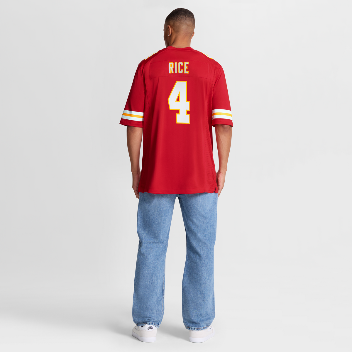 Men's Kansas City Chiefs Rashee Rice Red Jersey