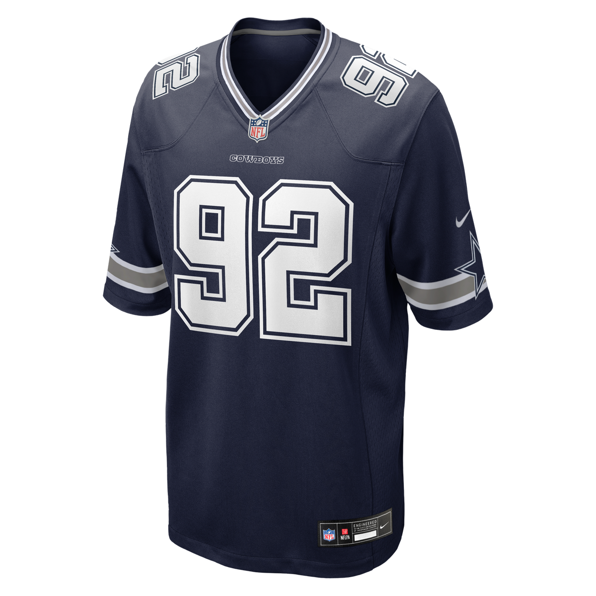 Men's Dallas Cowboys Quinnen Williams White Jersey