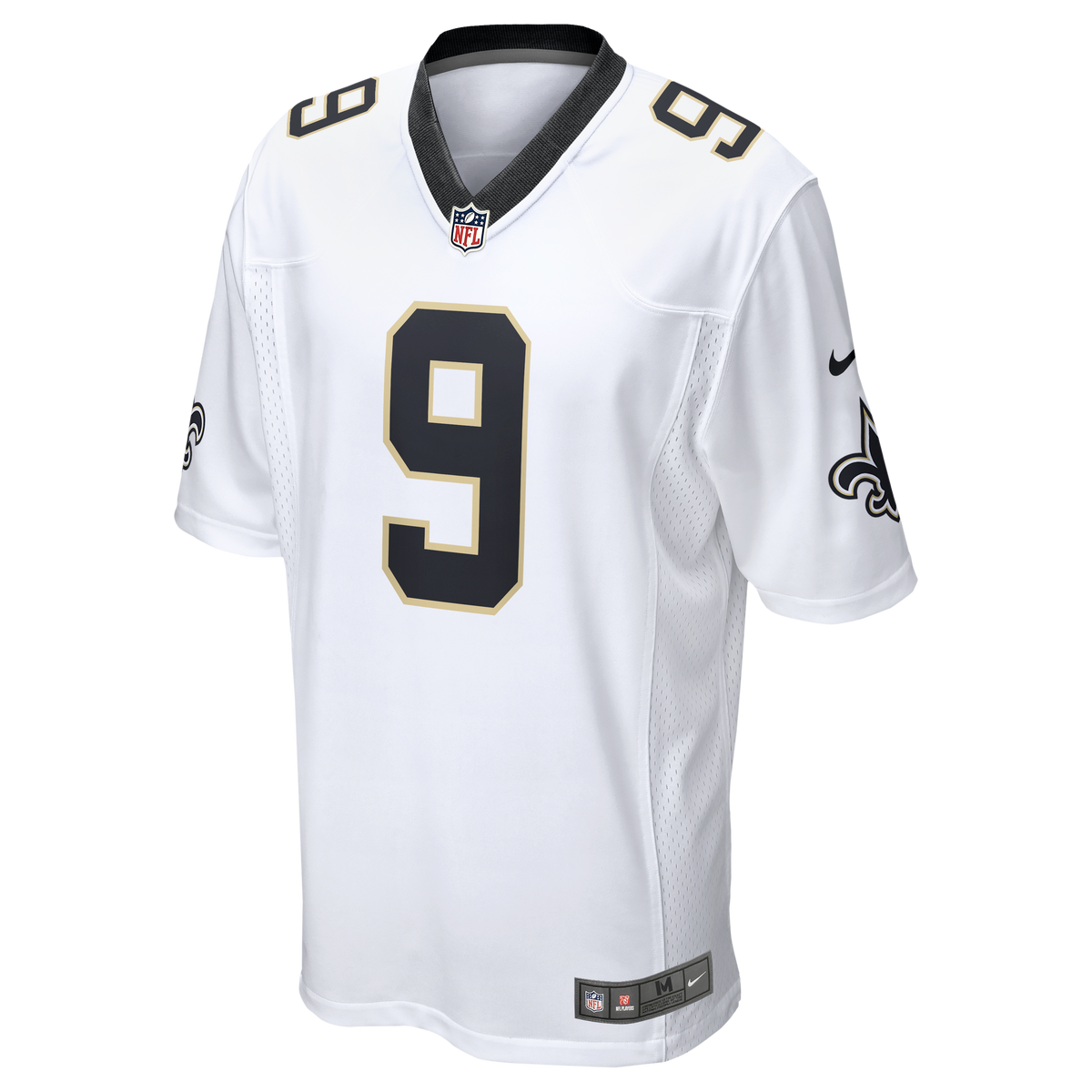 Men's New Orleans Saints Drew Brees White Jersey