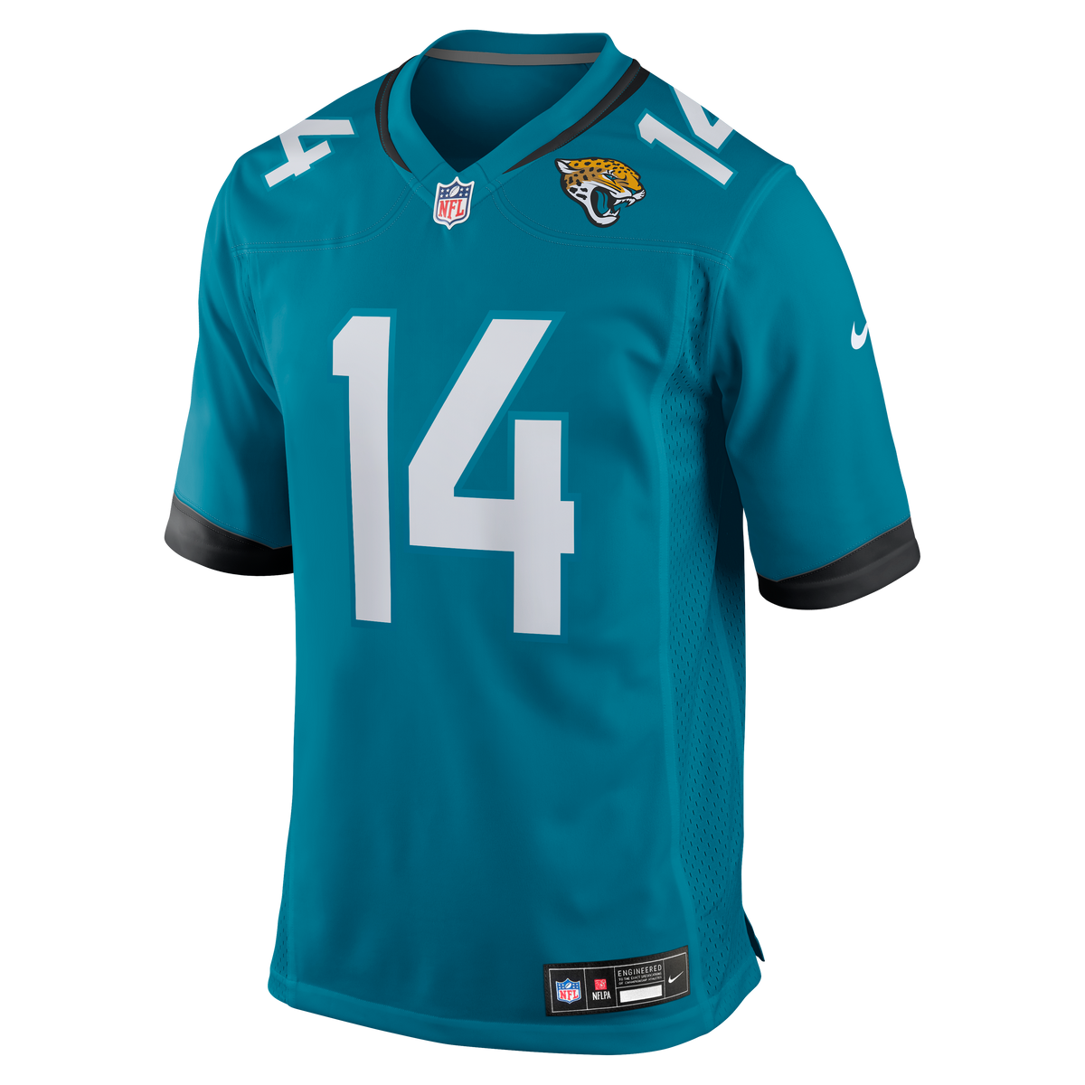 Men's Jacksonville Jaguars Nick Mullens Teal Team Jersey