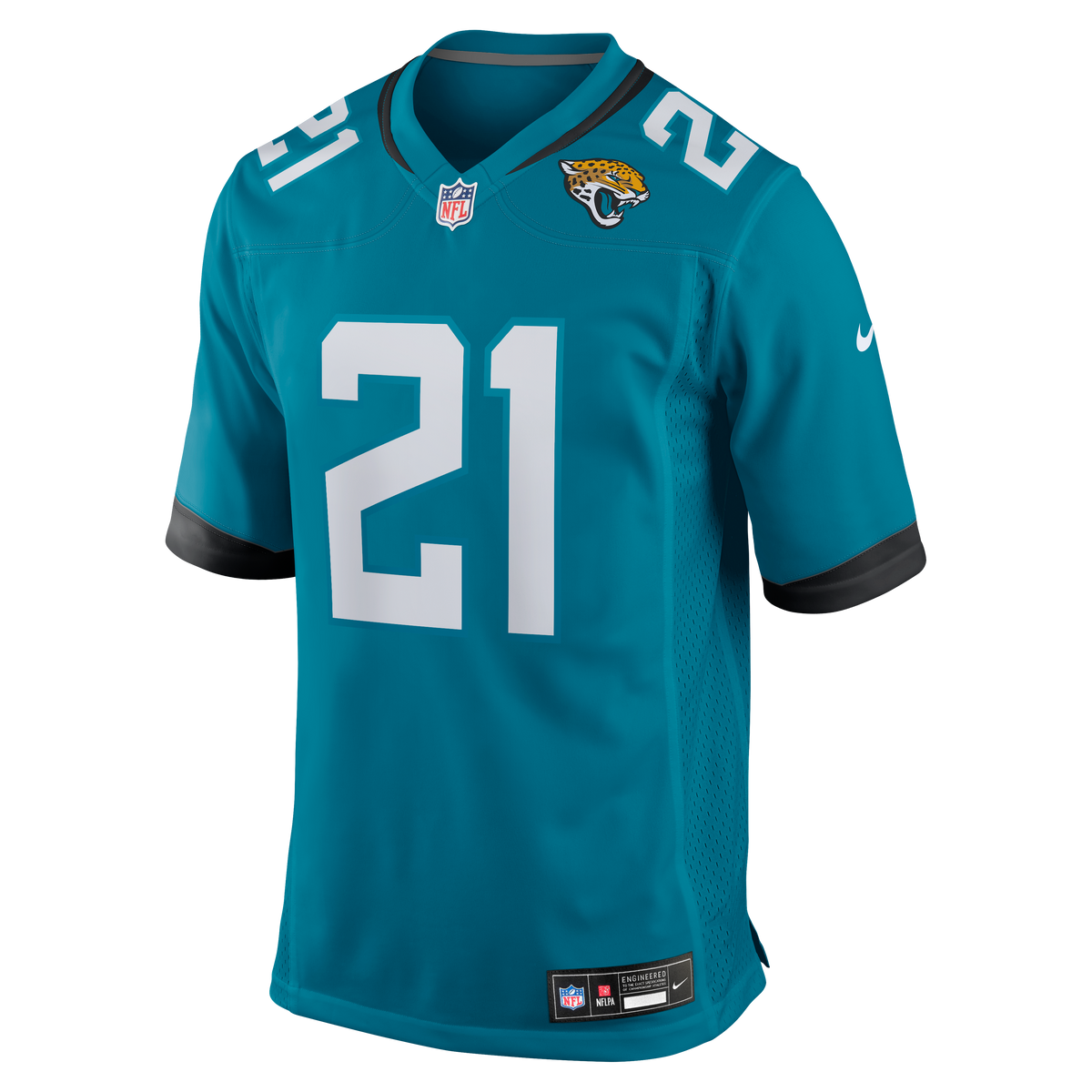 Men's Jacksonville Jaguars Christian Braswell Teal Team Jersey