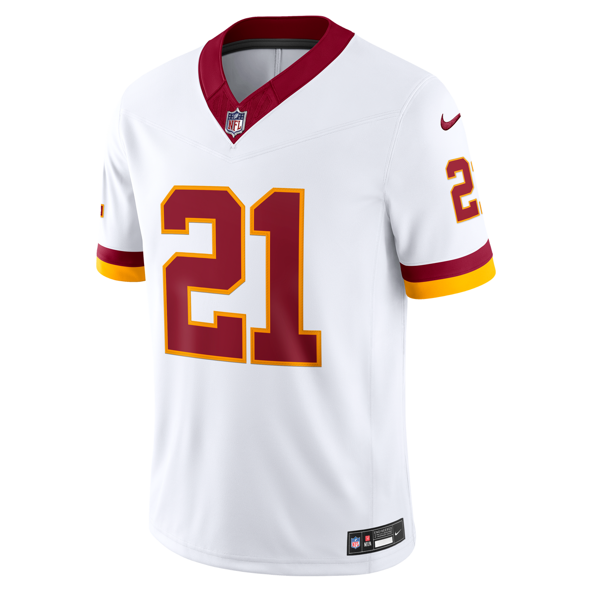 Men's Washington Commanders Sean Taylor White Stitched Retired Jersey
