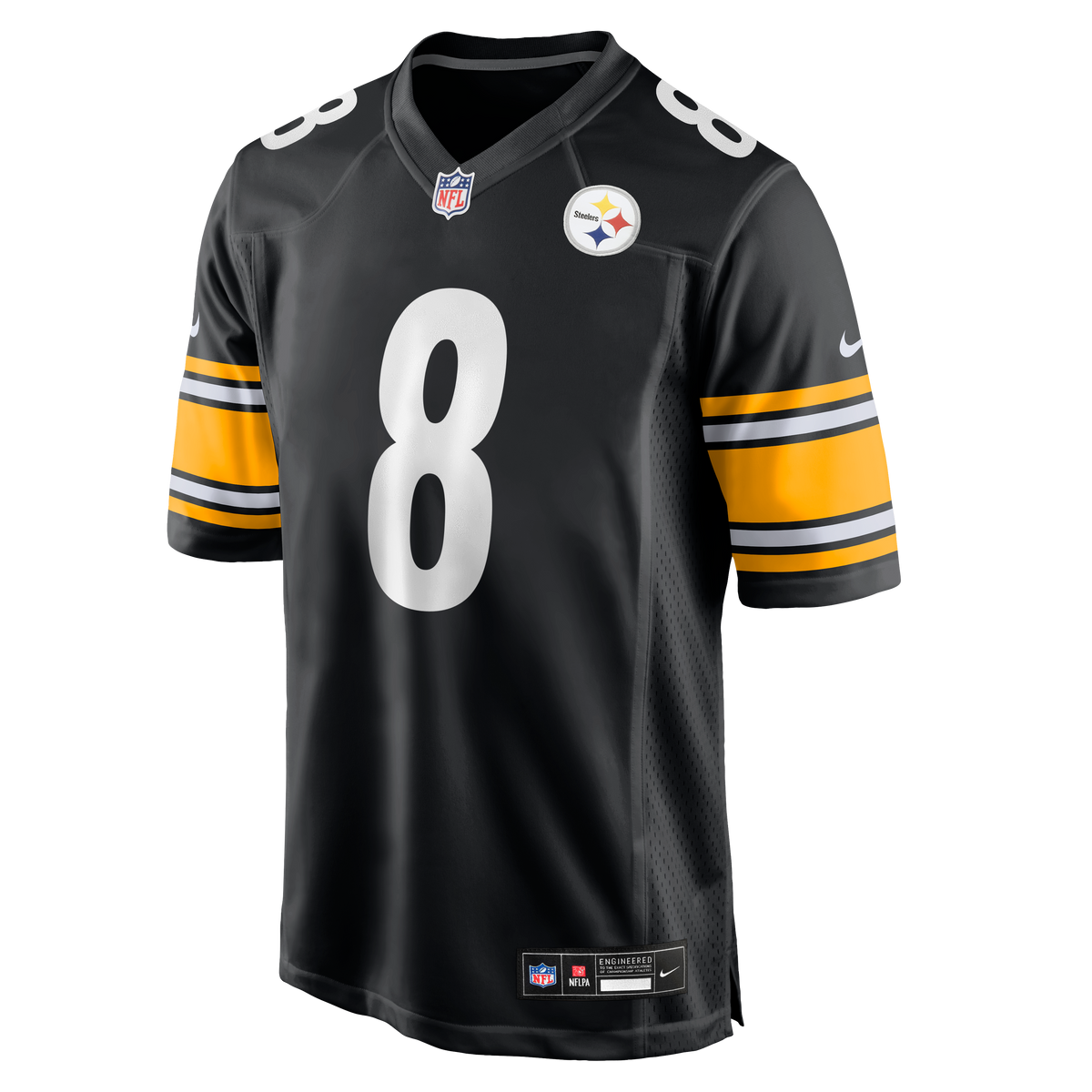 Men's Pittsburgh Steelers Aaron Rodgers Gold Alternate 1933 Throwback Jersey
