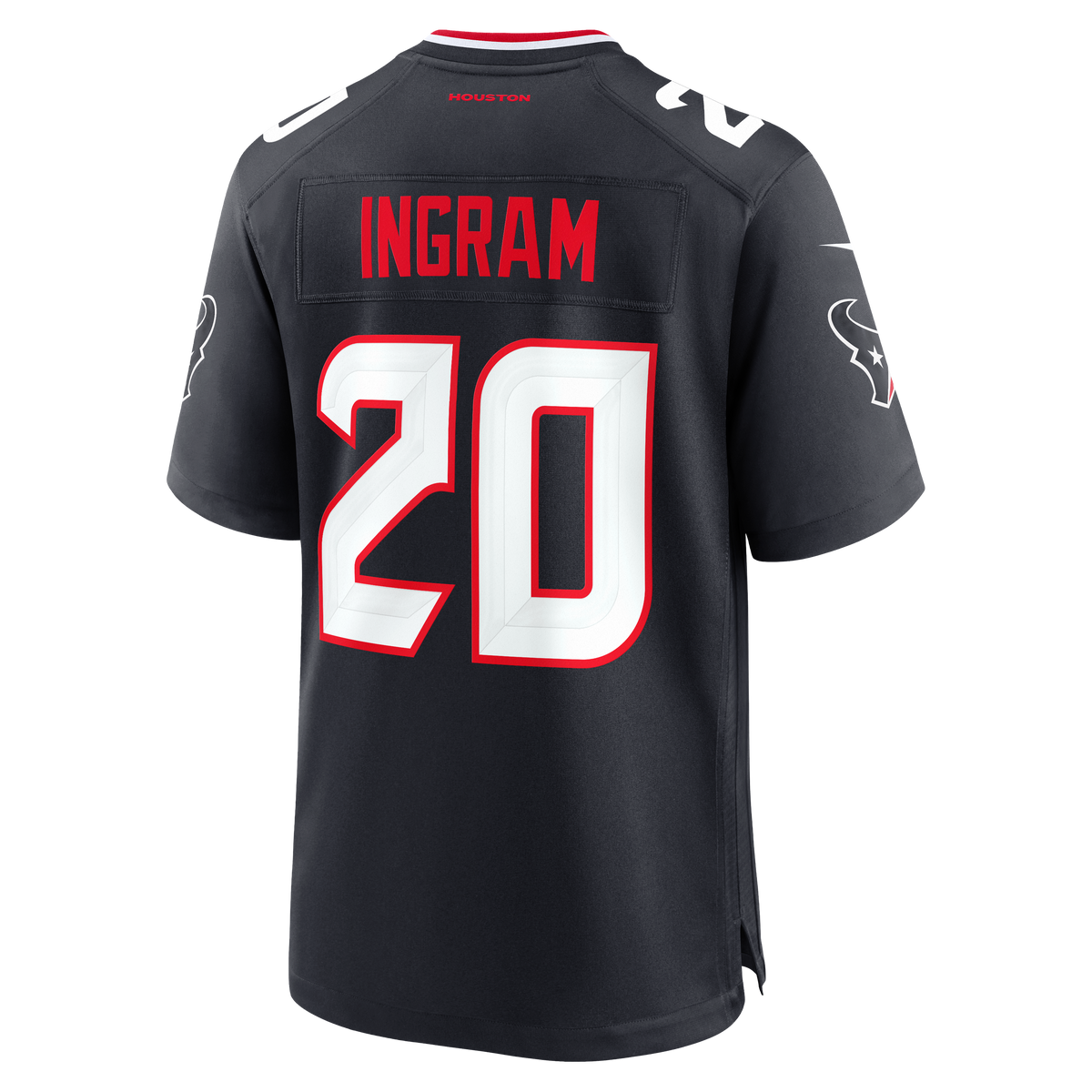 Men's Houston Texans Ja'Marcus Ingram Navy Team Jersey
