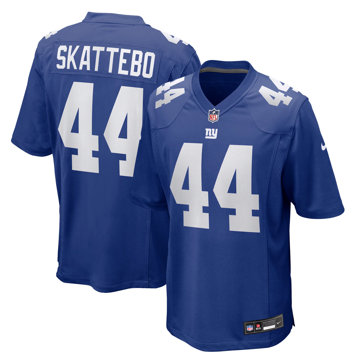 Men's New York Giants Cam Skattebo White Jersey
