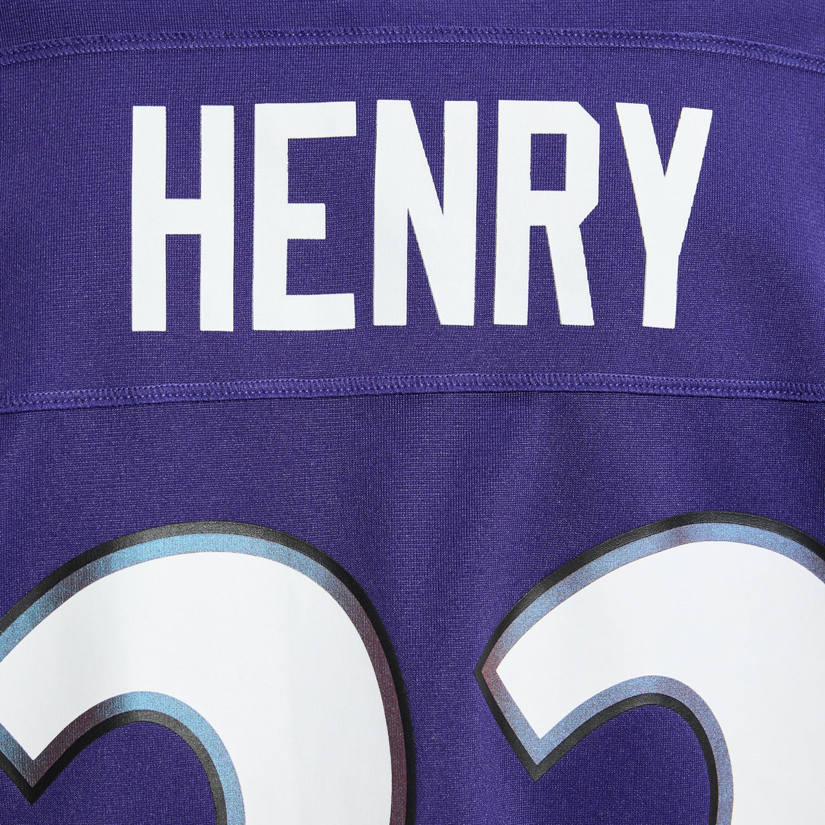 Men's Baltimore Ravens Derrick Henry Purple Team Jersey