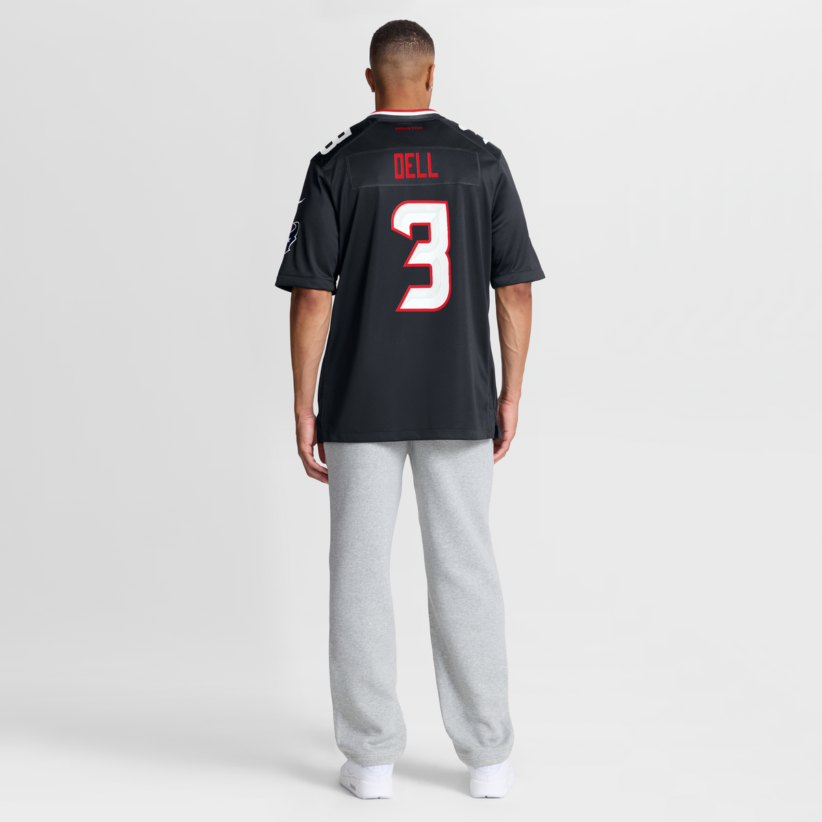 Men's Houston Texans Tank Dell Navy Jersey