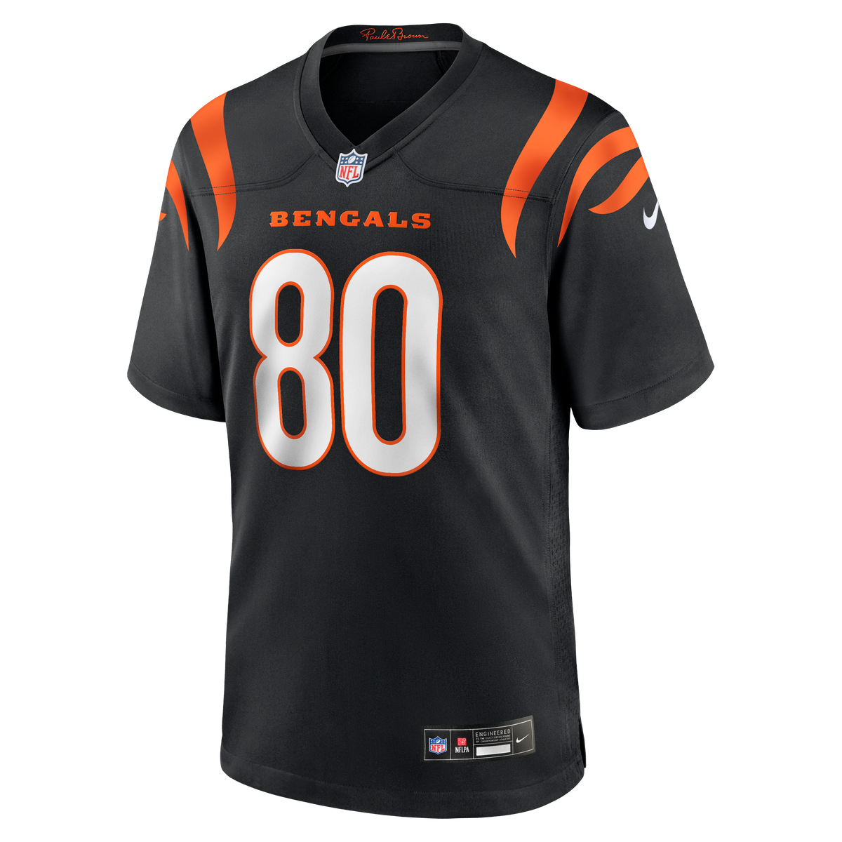 Men's Cincinnati Bengals Cris Collinsworth Black Team Retired Player Jersey