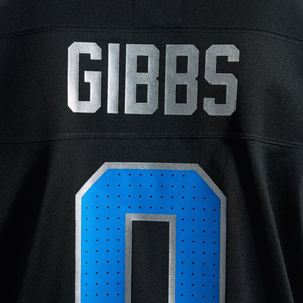 Men's Detroit Lions Jahmyr Gibbs Black 2nd Alternate Game Player Jersey