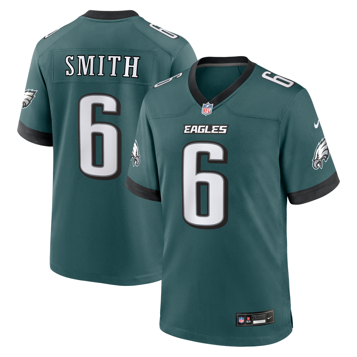 Men's Philadelphia Eagles DeVonta Smith White Jersey