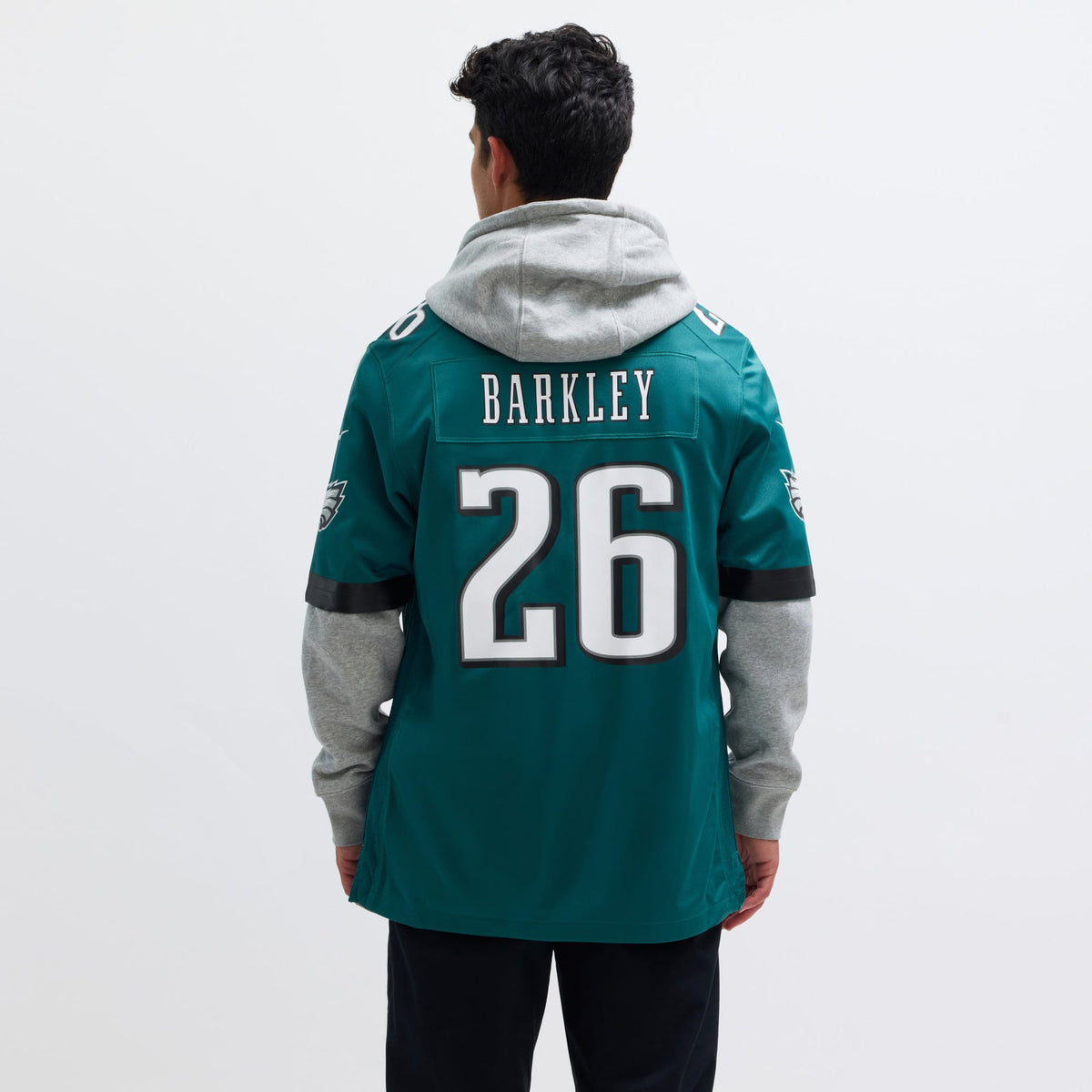 Men's Philadelphia Eagles Saquon Barkley Black Alternate Jersey