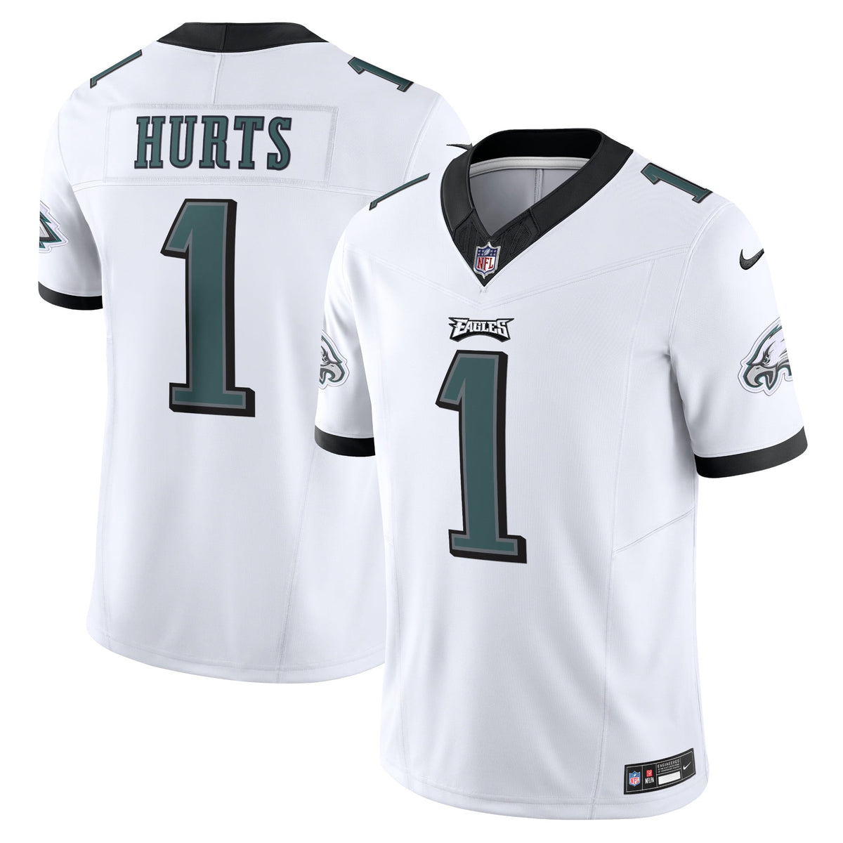 Men's Philadelphia Eagles Jalen Hurts Green Jersey