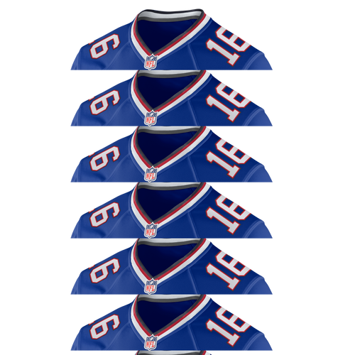Men's Buffalo Bills Tyler Bass Royal Team Jersey