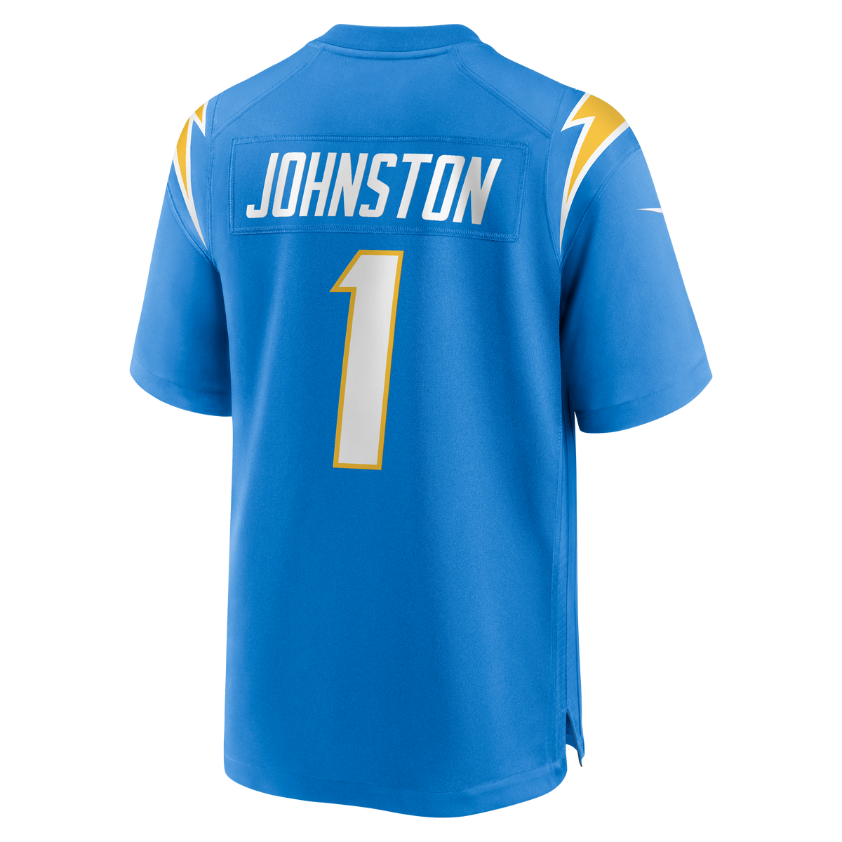 Men's Los Angeles Chargers Quentin Johnston Powder Blue Game Player Jersey