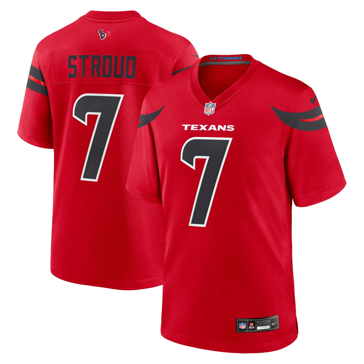 Men's Houston Texans C J Stroud Navy Jersey